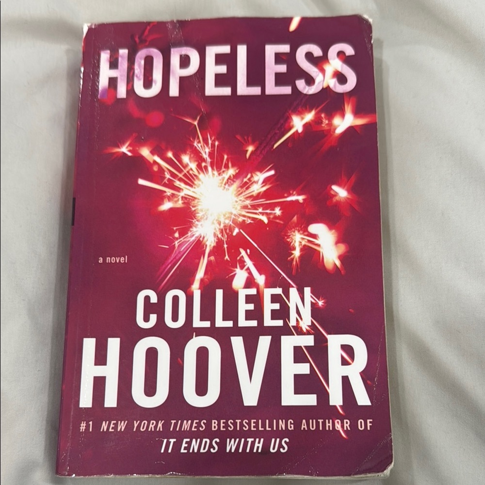 Hopeless by Colleen Hoover Book